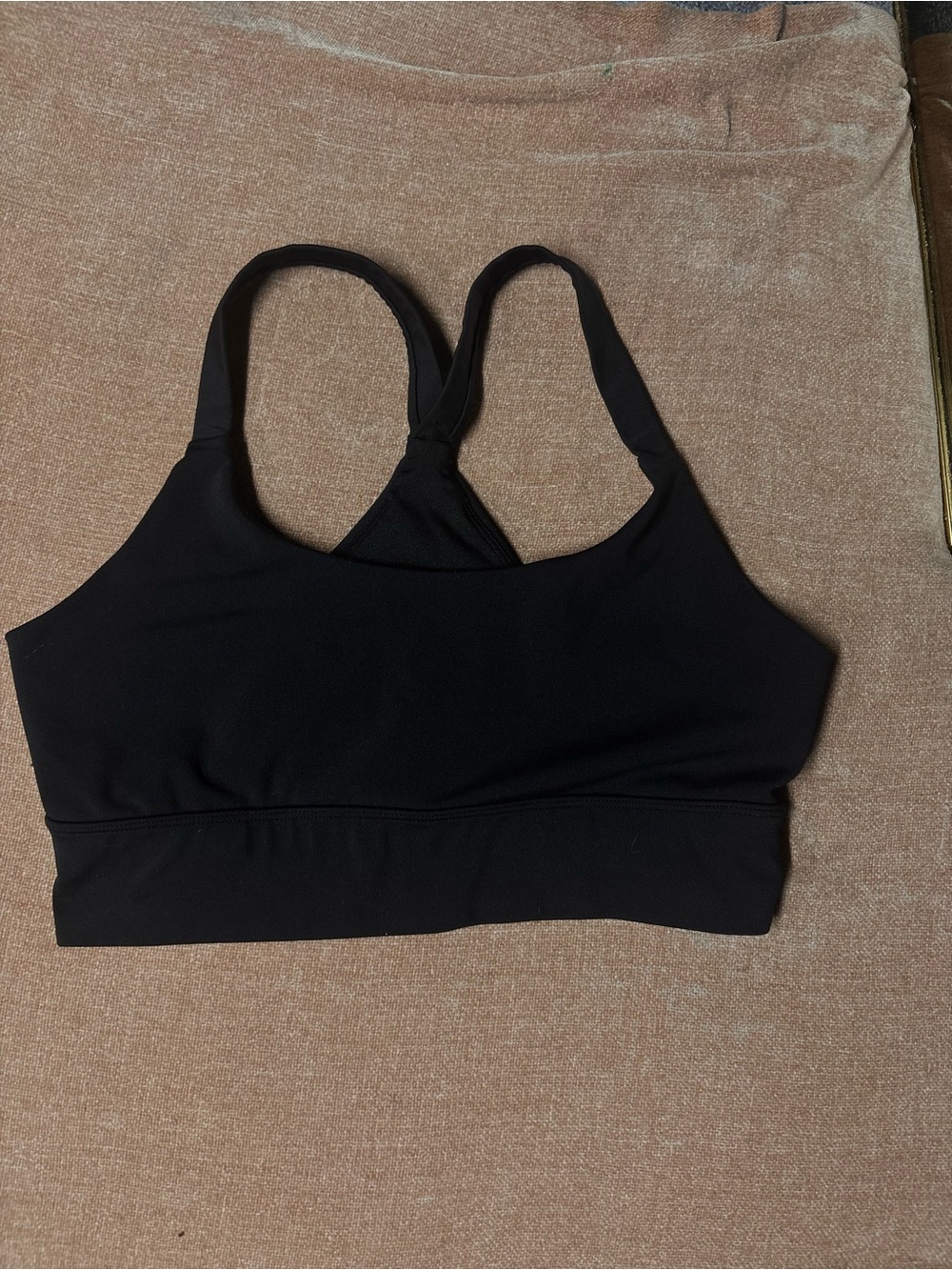 Natori Black Racerback Seamless Sports Bra